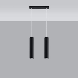 Pendant lamp LAGOS 2 black