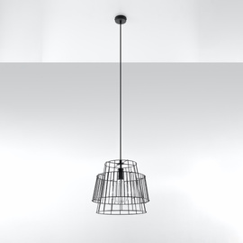 Pendant lamp GATE black
