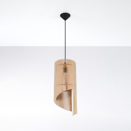 Pendant lamp ALEXIA wood