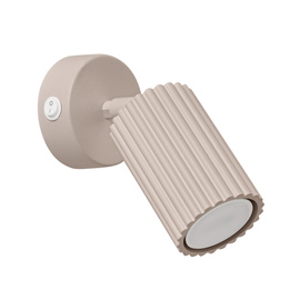 Wall lamp KARBON 30 taupe