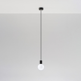 Pendant lamp EDISON black