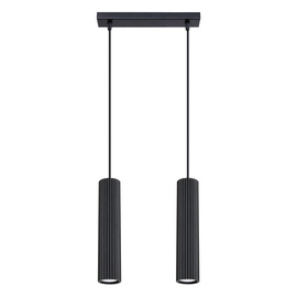 Pendant lamp KARBON 2 black