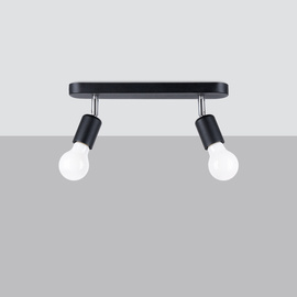Ceiling lamp FORNES 2 black