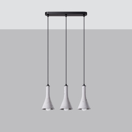 Pendant lamp REA 3L concrete