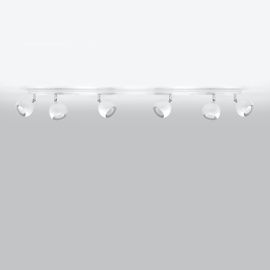 Ceiling lamp OCULARE 6L white