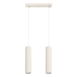 Pendant lamp KARBON 2 beige