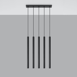 Pendant lamp PASTELO 5 black