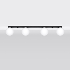 Ceiling lamp YOLI 4 black
