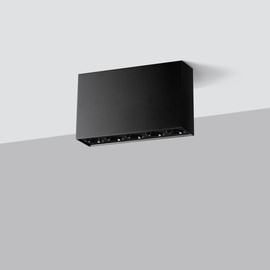 Ceiling lamp SOLE black LED