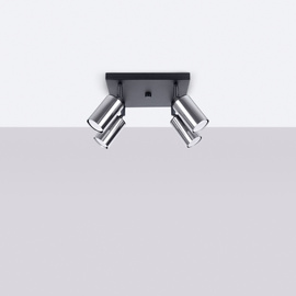Ceiling lamp WINX 4 black/chrome