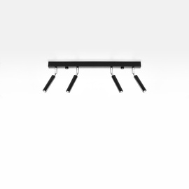 Ceiling lamp EYETECH 4 black