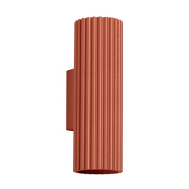 Wall lamp KARBON 20 red ochre