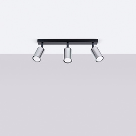 Ceiling lamp WINX 3 black/chrome