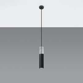 Pendant lamp BORGIO 1 black