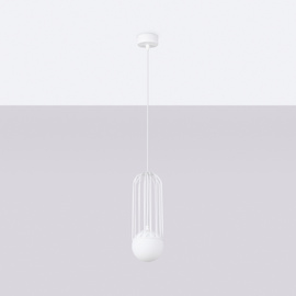 Pendant lamp BRINA 1 white