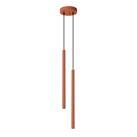 Pendant lamp PASTELO 2 red ochre