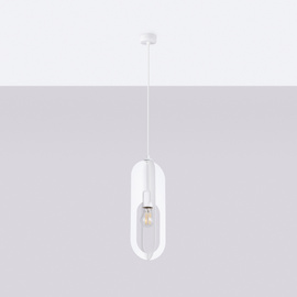 Pendant lamp NICUS 1 white