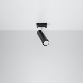 Ceiling lamp DIREZIONE 1 black