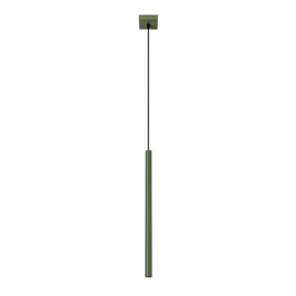 Pendant lamp PASTELO 1 olive green