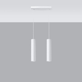 Pendant lamp LAGOS 2 white