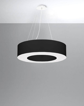 Chandelier SATURNO 70 black