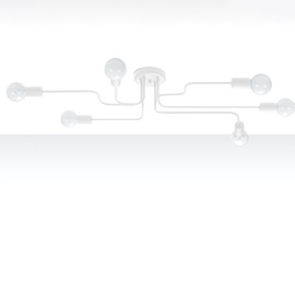 Chandelier VECTOR 6 white