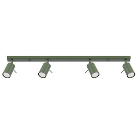 Ceiling lamp RING 4L olive green