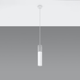 Pendant lamp BORGIO 1 white
