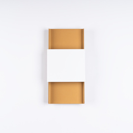 Wall lamp DURLIN gold/white