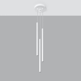 Pendant lamp PASTELO 3P white
