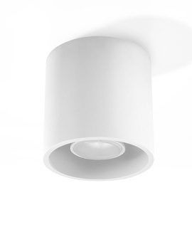 Ceiling lamp ORBIS 1 white + 1x LED Bulb GU-10 3000K Warm 7W 620lm