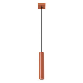 Pendant lamp LAGOS 1 red ochre