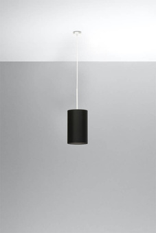 Chandelier OTTO 15 black + 1x LED Bulb E27 3000K Warm 7.5W 620lm