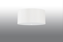 Ceiling lamp OTTO 50 white + 5x LED Bulb E27 3000K Warm 7.5W 620lm