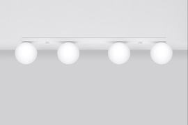 Ceiling lamp YOLI 4 white + 4x LED Bulb G9 3000K Warm 4.5W 450lm