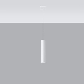 Pendant lamp LAGOS 1 white
