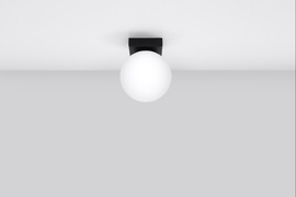 Ceiling lamp YOLI 1 black + 1x LED Bulb G9 3000K Warm 4.5W 450lm