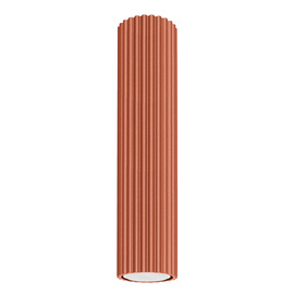 Ceiling lamp KARBON 30 red ochre
