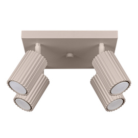 Ceiling lamp KARBON 3L taupe