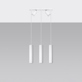 Pendant lamp RING 3 white