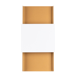 Wall lamp DURLIN gold/white + 2x LED Bulb G9 3000K Warm 4.5W 450lm