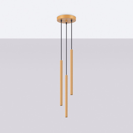 Pendant lamp ARCHE 3P gold