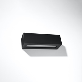 Wall lamp ceramic VEGA black