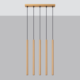 Pendant lamp PASTELO 5L  gold