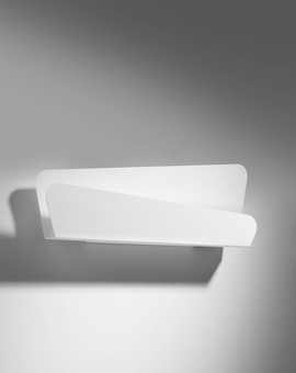Wall lamp BASCIA white + 2x LED Bulb G9 3000K Warm 4.5W 510lm.