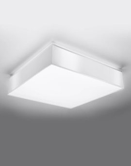 Ceiling lamp HORUS 45 WHITE + 3x LED Bulb E27 3000K Warm 7.5W 620lm