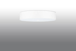 Ceiling light SKALA 60 white + 5x LED Bulb E27 4000K Cool White 7.5W 650lm