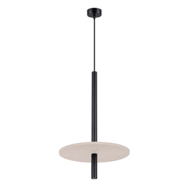 Pendant lamp FELTRO 1 black/beige