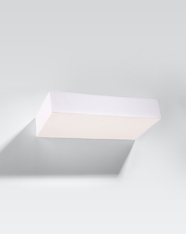Wall lamp ceramic TAUGAN white + 2x LED Bulb G9 3000K Warm 4.5W 510lm