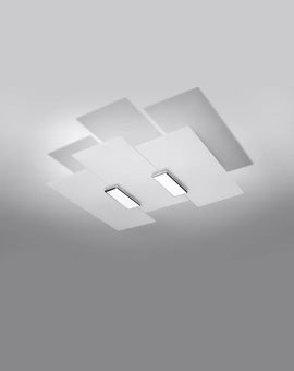Ceiling lamp FABIANO + 3x LED Bulb E27 4000K Cool White 7.5W 650lm